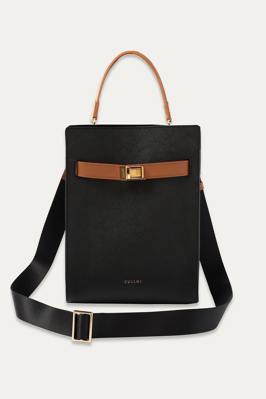 【クルニ/CULLNI】の【UNISEX】Clasp lock ベルトハンドバッグ 人気、トレンドファッション・服の通販 founy(ファニー) 　ファッション　Fashion　レディースファッション　WOMEN　バッグ　Bag　ベルト　Belts　ユニセックス　Unisex　ハンドバッグ　Handbag　フェイクスエード　Faux Suede　ポケット　Pocket　エレガント 上品　Elegant　NEW・新作・新着・新入荷　New Arrivals　other-2|ID: prp329100004555554 ipo3291000000032196858