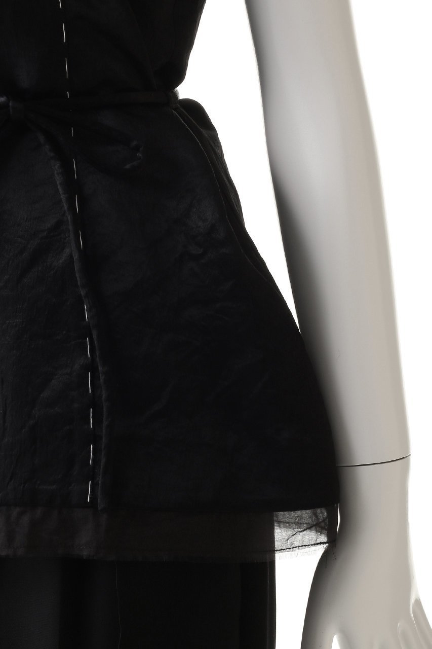 【プランク プロジェクト/PRANK PROJECT】のサテン2WAYトップ 人気、トレンドファッション・服の通販 founy(ファニー) 　ファッション　Fashion　レディースファッション　Fashion for Women　トップス・カットソー　Cut & Sew Tops　キャミソール&ノースリーブ　Camisoles & Sleeveless Tops　シャツ・ブラウス・オフィスカジュアル　Elegant Blouses & Button-Ups　サテン　Satin, Glossy Fabric　シェイプ　Shape, Slim Fit　ノースリーブ　Sleeveless, No-Sleeve　リボン　Ribbon, Bow　other-6|ID: prp329100004555555 ipo3291000000032196879