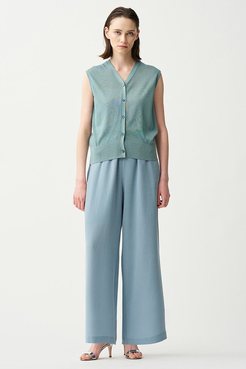 【アンクレイヴ/uncrave】のドライタッチトロ イージーパンツ 人気、トレンドファッション・服の通販 founy(ファニー) 　ファッション　Fashion　レディースファッション　Fashion for Women　パンツ　Pants & Trousers　おすすめ　Recommended / Our Picks　ギャザー　Gathered, Ruffled　シアー　Sheer, See-Through　セットアップ　Set-Up, Coordinated Outfit　センター　Center, Center Line　ワイド　Wide, Wide Fit　夏　Summer　other-6|ID: prp329100004555562 ipo3291000000032807419