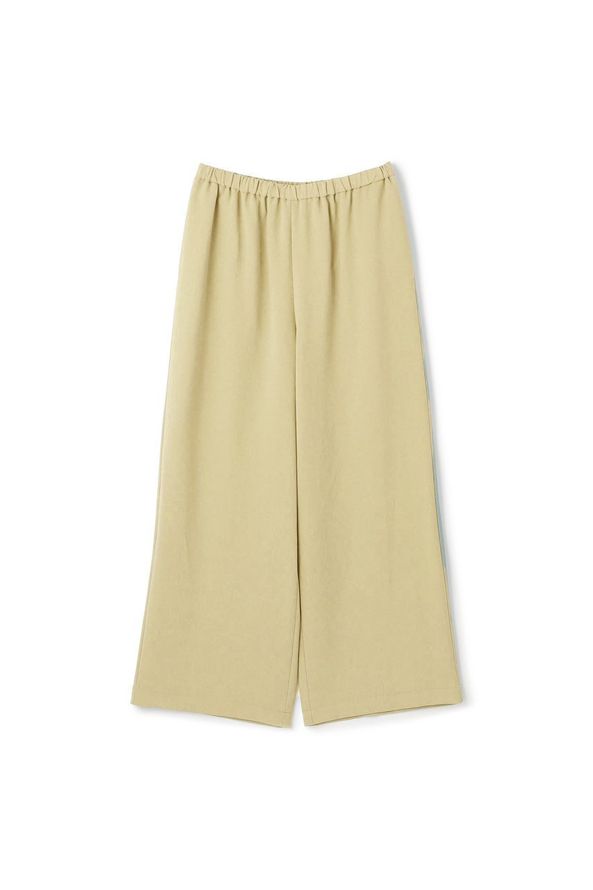 【アンクレイヴ/uncrave】のドライタッチトロ イージーパンツ インテリア・キッズ・メンズ・レディースファッション・服の通販 founy(ファニー) 　ファッション　Fashion　レディースファッション　Fashion for Women　パンツ　Pants & Trousers　おすすめ　Recommended / Our Picks　ギャザー　Gathered, Ruffled　シアー　Sheer, See-Through　セットアップ　Set-Up, Coordinated Outfit　センター　Center, Center Line　ワイド　Wide, Wide Fit　夏　Summer　イエロー|ID: prp329100004555562 ipo3291000000033927612