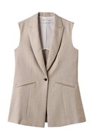 【ベイジ,/BEIGE,】のCAROLE(キャロル)/リネンライクノースリーブジレジャケット 人気、トレンドファッション・服の通販 founy(ファニー) ファッション Fashion レディースファッション WOMEN アウター Coat Outerwear ジャケット Jackets ジャケット Jacket スタイリッシュ Stylish ベスト Vest エレガント 上品 Elegant 夏 Summer NEW・新作・新着・新入荷 New Arrivals ビジネス 仕事 通勤 Business |ID:prp329100004556761