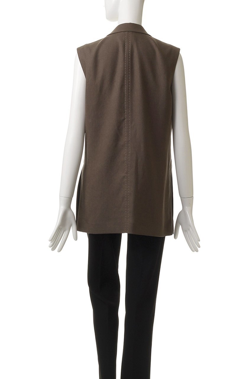 【ベイジ,/BEIGE,】のCAROLE(キャロル)/リネンライクノースリーブジレジャケット 人気、トレンドファッション・服の通販 founy(ファニー) 　ファッション　Fashion　レディースファッション　WOMEN　アウター　Coat Outerwear　ジャケット　Jackets　ジャケット　Jacket　スタイリッシュ　Stylish　ベスト　Vest　エレガント 上品　Elegant　夏　Summer　NEW・新作・新着・新入荷　New Arrivals　ビジネス 仕事 通勤　Business　other-4|ID: prp329100004556761 ipo3291000000032208054