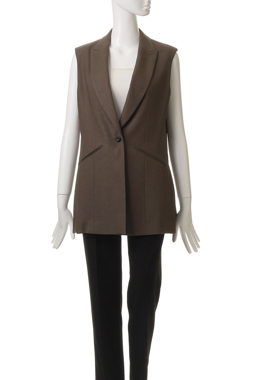 【ベイジ,/BEIGE,】のCAROLE(キャロル)/リネンライクノースリーブジレジャケット 人気、トレンドファッション・服の通販 founy(ファニー) 　ファッション　Fashion　レディースファッション　Fashion for Women　アウター　Coat / Outerwear Collection　レディースジャケット・軽アウター　Jackets　ジャケット　Jacket, Outerwear　スタイリッシュ　Stylish, Fashionable　ベスト　Vest, Waistcoat　エレガント 上品　Elegant　夏　Summer　ビジネス 仕事 通勤　Business / Work / Commuting　other-2|ID: prp329100004556761 ipo3291000000036180643