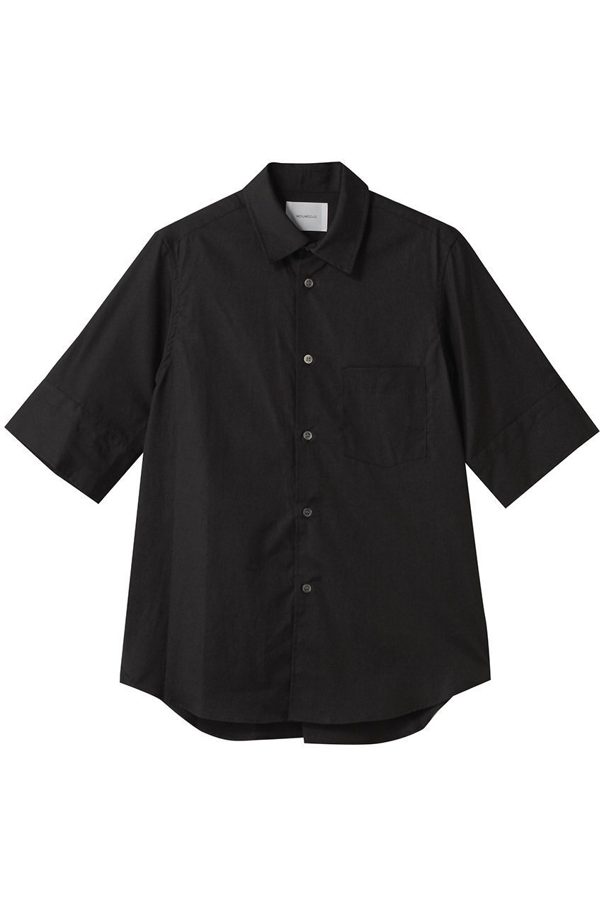 【ミディウミソリッド/MIDIUMISOLID】のh/slv shirt.M シャツ インテリア・キッズ・メンズ・レディースファッション・服の通販 founy(ファニー) 　ファッション　Fashion　レディースファッション　WOMEN　トップス・カットソー　Tops/Tshirt　シャツ/ブラウス　Shirts/Blouses　ショート　Short　スリーブ　Sleeve　NEW・新作・新着・新入荷　New Arrivals　black|ID: prp329100004556763 ipo3291000000032208068