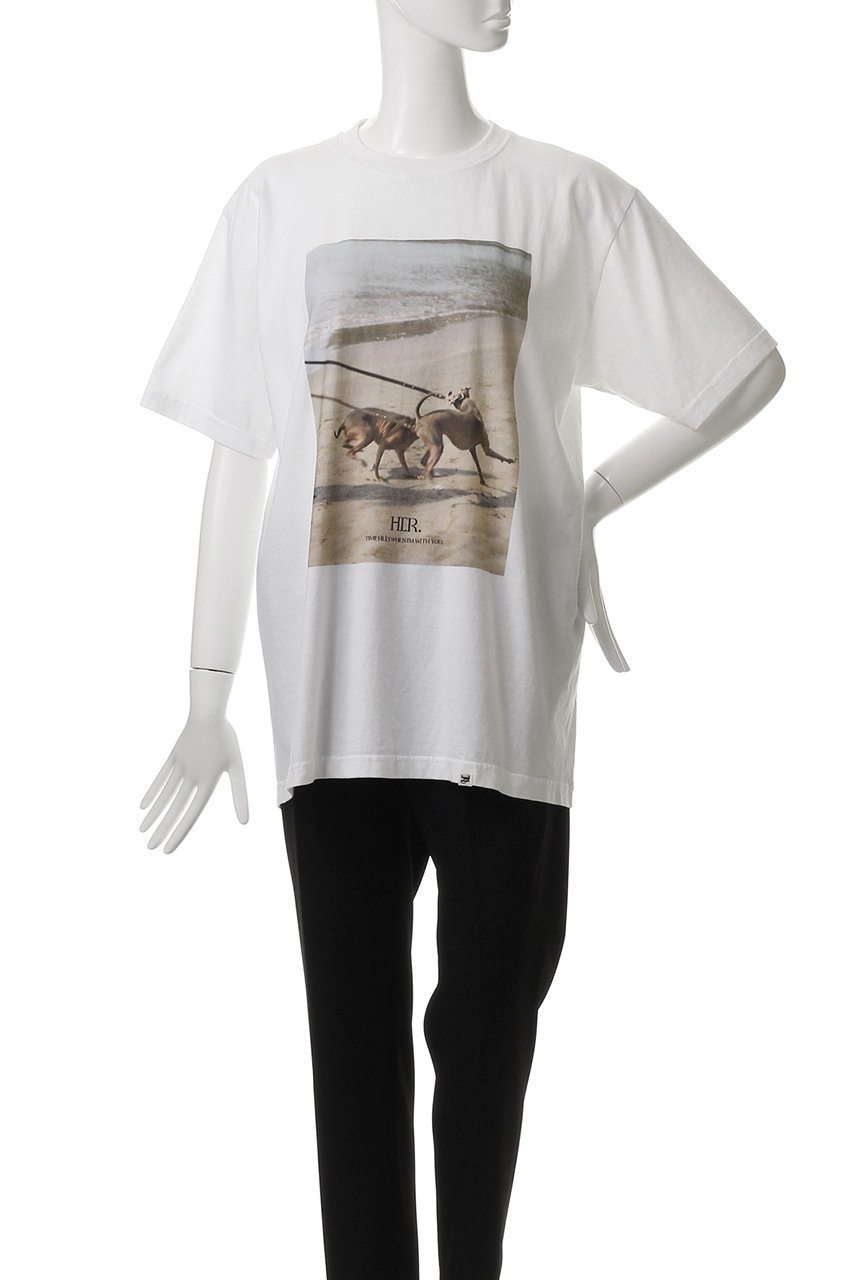 【ハー/HER.】のOreo & Rose Tee/03 Tシャツ 人気、トレンドファッション・服の通販 founy(ファニー) 　ファッション　Fashion　レディースファッション　Fashion for Women　トップス・カットソー　Cut & Sew Tops　シャツ・ブラウス・オフィスカジュアル　Elegant Blouses & Button-Ups　ロングTシャツ・Tシャツ　Longline T-Shirts & Tees　カットソー・ベーシックTシャツ　Cut-and-Sewn Tops / Stretch Tees & Basics　ショート　Short, Short Length　スリーブ　Sleeve, Long Sleeve / Short Sleeve　ヴィンテージ　Vintage Style　other-2|ID: prp329100004557880 ipo3291000000032813879