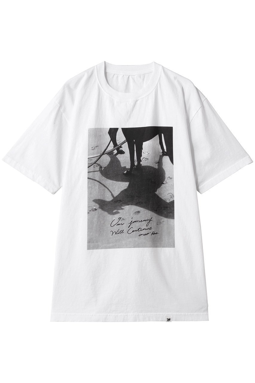 【ハー/HER.】のOreo & Rose Tee/02 Tシャツ インテリア・キッズ・メンズ・レディースファッション・服の通販 founy(ファニー) 　ファッション　Fashion　レディースファッション　Fashion for Women　トップス・カットソー　Cut & Sew Tops　シャツ・ブラウス・オフィスカジュアル　Elegant Blouses & Button-Ups　ロングTシャツ・Tシャツ　Longline T-Shirts & Tees　カットソー・ベーシックTシャツ　Cut-and-Sewn Tops / Stretch Tees & Basics　ショート　Short, Short Length　スリーブ　Sleeve, Long Sleeve / Short Sleeve　ヴィンテージ　Vintage Style　オフホワイト|ID: prp329100004557881 ipo3291000000032813888