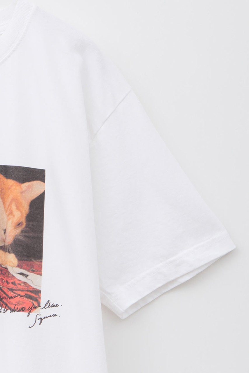 【ハー/HER.】の【5/29 12:00販売開始】Suzume Tee/02 Tシャツ 人気、トレンドファッション・服の通販 founy(ファニー) 　ファッション　Fashion　レディースファッション　WOMEN　トップス・カットソー　Tops/Tshirt　シャツ/ブラウス　Shirts/Blouses　ロング / Tシャツ　T-Shirts　カットソー　Cut and Sewn　ショート　Short　スリーブ　Sleeve　ヴィンテージ　Vintage　NEW・新作・新着・新入荷　New Arrivals　猫　Cat　other-3|ID: prp329100004557882 ipo3291000000032219659