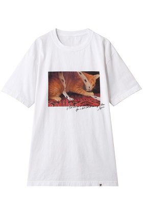 【ハー/HER.】のSuzume Tee/02 Tシャツ 人気、トレンドファッション・服の通販 founy(ファニー) ファッション Fashion レディースファッション Fashion for Women トップス・カットソー Cut & Sew Tops シャツ・ブラウス・オフィスカジュアル Elegant Blouses & Button-Ups ロングTシャツ・Tシャツ Longline T-Shirts & Tees カットソー・ベーシックTシャツ Cut-and-Sewn Tops / Stretch Tees & Basics ショート Short, Short Length スリーブ Sleeve, Long Sleeve / Short Sleeve ヴィンテージ Vintage Style 猫 Cat, Kitty |ID:prp329100004557882