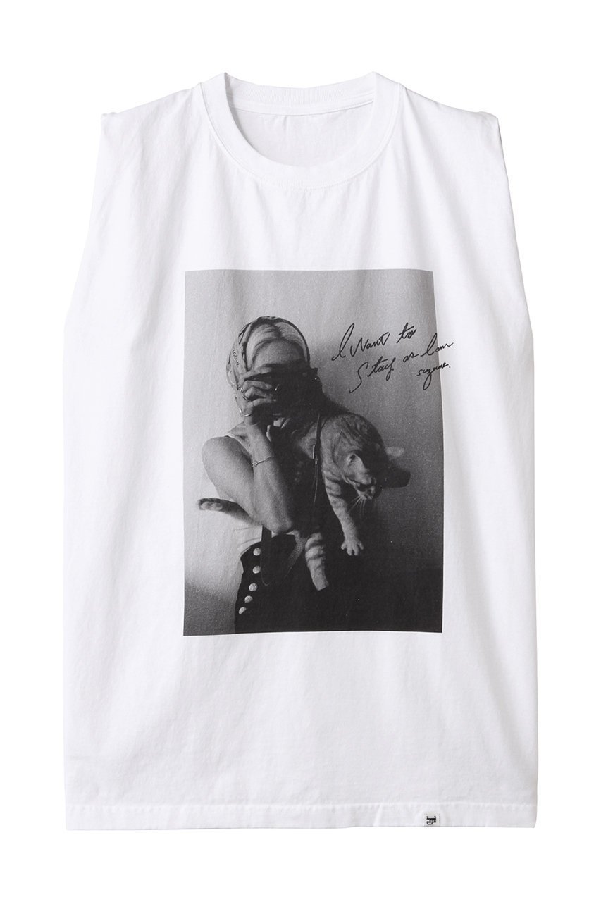 【ハー/HER.】のSuzume Tank/01 タンクトップ インテリア・キッズ・メンズ・レディースファッション・服の通販 founy(ファニー) 　ファッション　Fashion　レディースファッション　Fashion for Women　トップス・カットソー　Cut & Sew Tops　キャミソール&ノースリーブ　Camisoles & Sleeveless Tops　シャツ・ブラウス・オフィスカジュアル　Elegant Blouses & Button-Ups　ロングTシャツ・Tシャツ　Longline T-Shirts & Tees　カットソー・ベーシックTシャツ　Cut-and-Sewn Tops / Stretch Tees & Basics　キャミソール　Camisole, Spaghetti Strap Top　タンク　Tank Top, Sleeveless Top　ヴィンテージ　Vintage Style　再入荷　Restock / Back in Stock　オフホワイト|ID: prp329100004557884 ipo3291000000032630885