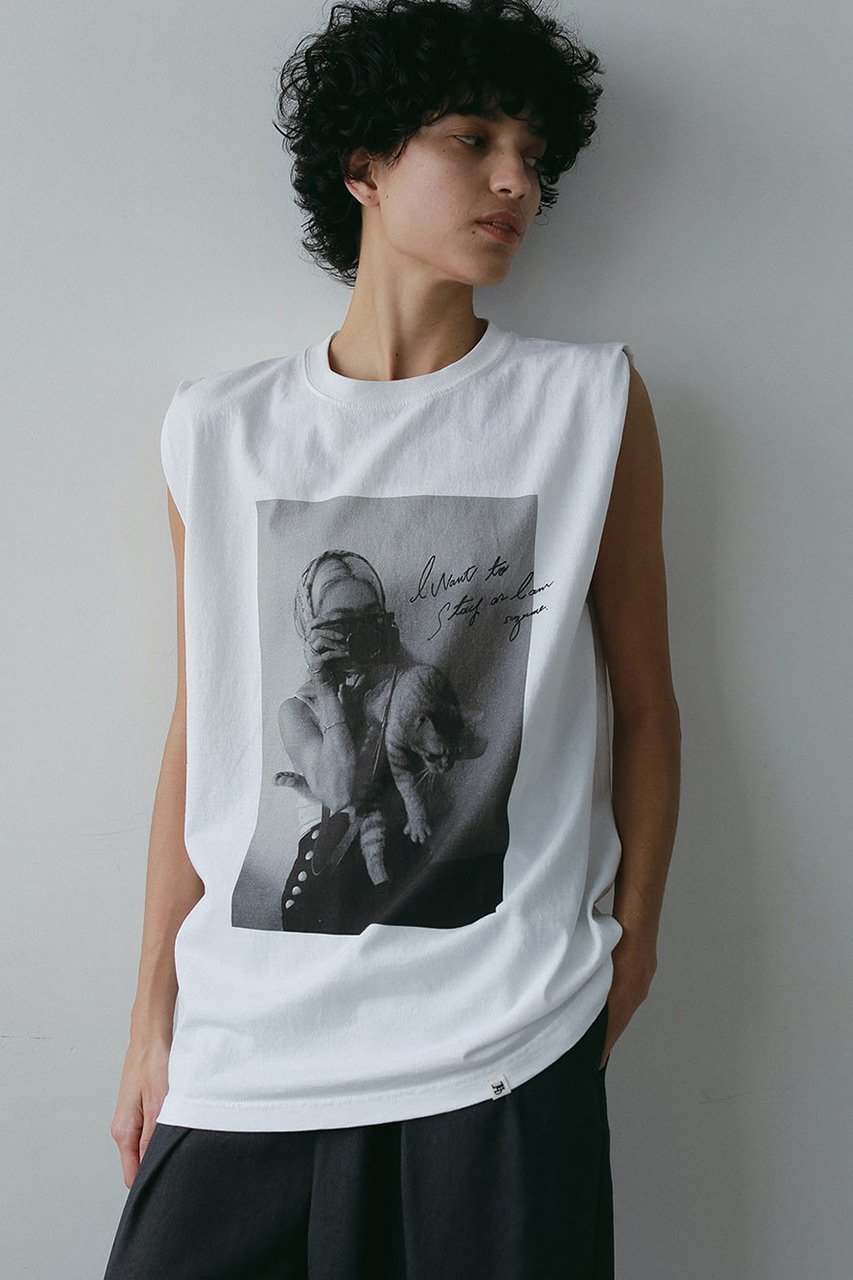 【ハー/HER.】のSuzume Tank/01 タンクトップ 人気、トレンドファッション・服の通販 founy(ファニー) 　ファッション　Fashion　レディースファッション　Fashion for Women　トップス・カットソー　Cut & Sew Tops　キャミソール&ノースリーブ　Camisoles & Sleeveless Tops　シャツ・ブラウス・オフィスカジュアル　Elegant Blouses & Button-Ups　ロングTシャツ・Tシャツ　Longline T-Shirts & Tees　カットソー・ベーシックTシャツ　Cut-and-Sewn Tops / Stretch Tees & Basics　キャミソール　Camisole, Spaghetti Strap Top　タンク　Tank Top, Sleeveless Top　ヴィンテージ　Vintage Style　other-8|ID: prp329100004557884 ipo3291000000035931882