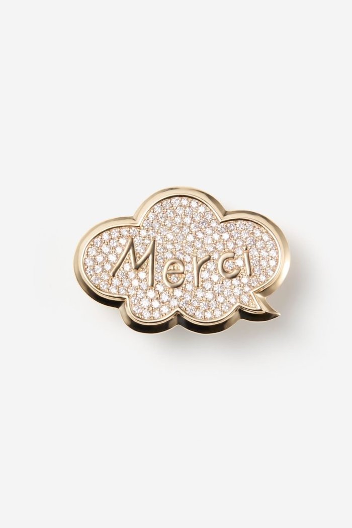 【オールニーク/ALLNIQUE】の【受注生産】【Playful Moko Kobayashi】 Merci ダイヤモンド ブローチ&チャーム(2WAY) インテリア・キッズ・メンズ・レディースファッション・服の通販 founy(ファニー) https://founy.com/ ファッション Fashion レディースファッション Fashion for Women ジュエリー Jewelry コレクション Collection, Seasonal Line スカーフ Scarf, Neckwear ダイヤモンド Diamond, Brilliant Cut チェーン Chain, Chain Strap チャーム Charm, Pendant ブローチ Brooch, Pin Brooch モチーフ Motif, Design Theme ワンポイント One Point, Statement Accent 人気 Popular, Best Seller |ID: prp329100004557901 ipo3291000000035381789