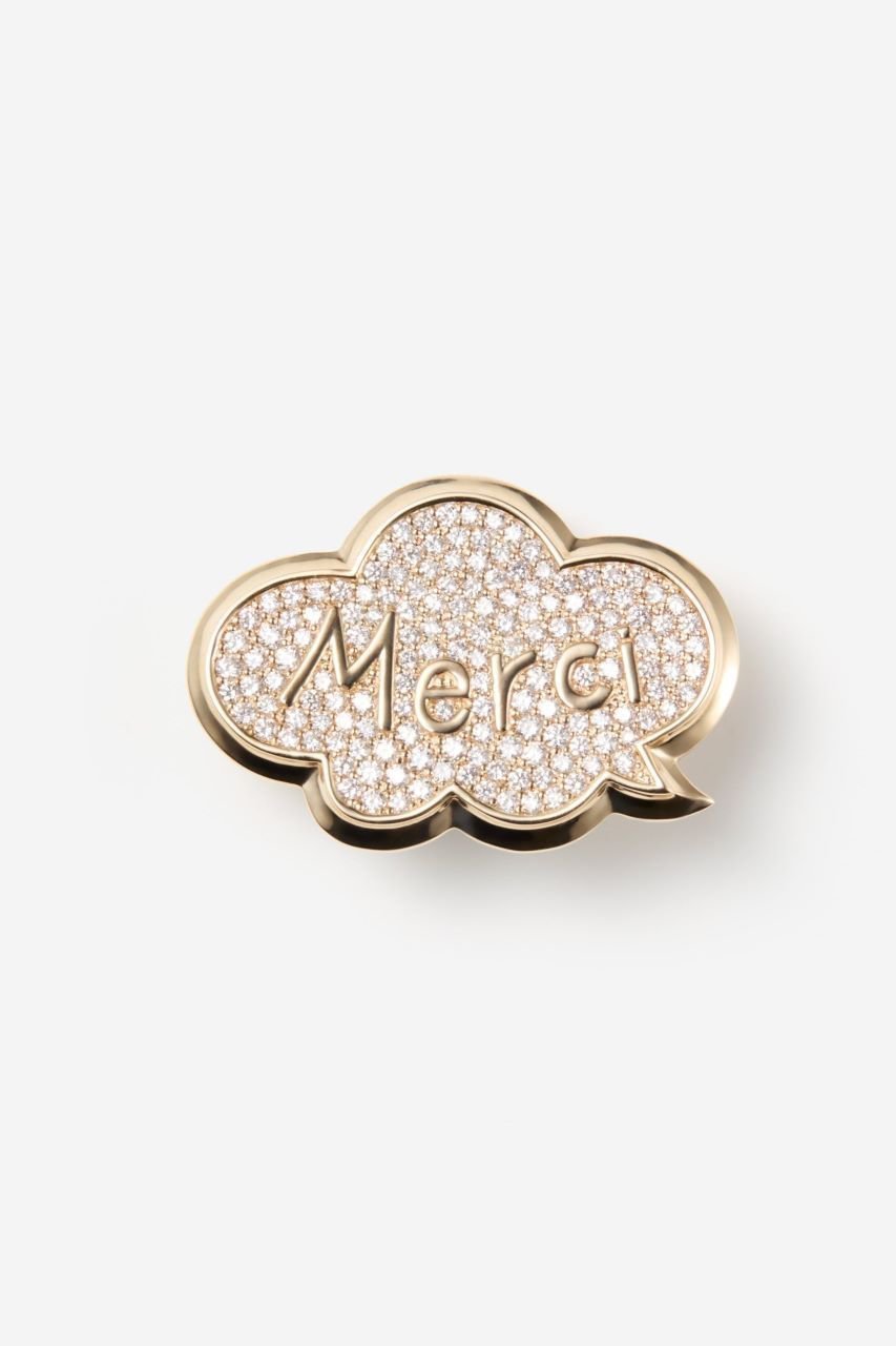 【オールニーク/ALLNIQUE】の【受注生産】【Playful Moko Kobayashi】 Merci ダイヤモンド ブローチ&チャーム(2WAY) 人気、トレンドファッション・服の通販 founy(ファニー) ファッション Fashion レディースファッション Fashion for Women ジュエリー Jewelry コレクション Collection, Seasonal Line スカーフ Scarf, Neckwear ダイヤモンド Diamond, Brilliant Cut チェーン Chain, Chain Strap チャーム Charm, Pendant ブローチ Brooch, Pin Brooch モチーフ Motif, Design Theme ワンポイント One Point, Statement Accent 人気 Popular, Best Seller other-1|ID: prp329100004557901 ipo3291000000035381789