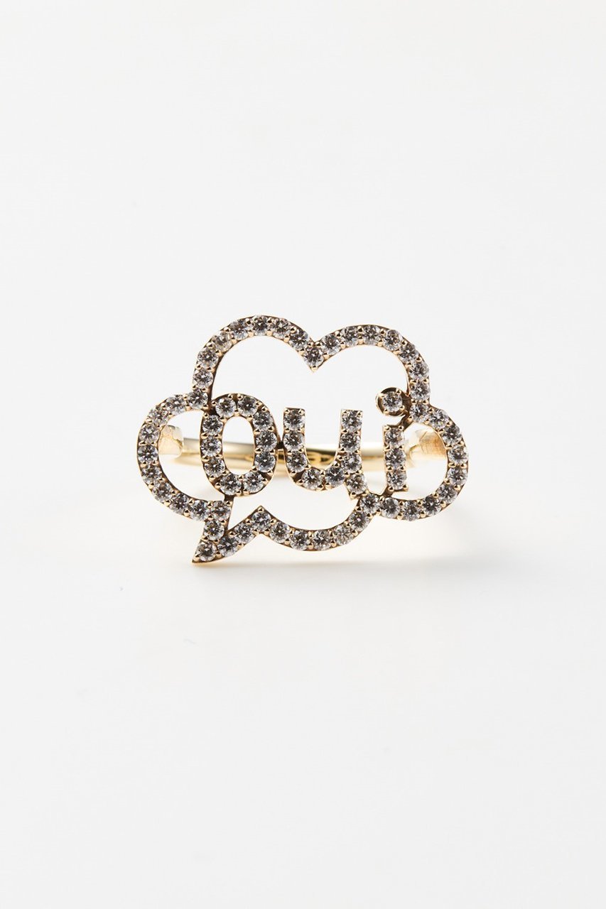 【オールニーク/ALLNIQUE】の【受注生産】【Playful Moko Kobayashi】 Oui ダイヤモンド リング 人気、トレンドファッション・服の通販 founy(ファニー) 　ファッション　Fashion　レディースファッション　Fashion for Women　ジュエリー　Jewelry　コレクション　Collection, Seasonal Line　ダイヤモンド　Diamond, Brilliant Cut　モチーフ　Motif, Design Theme　人気　Popular, Best Seller　 other-1|ID: prp329100004557903 ipo3291000000035955199