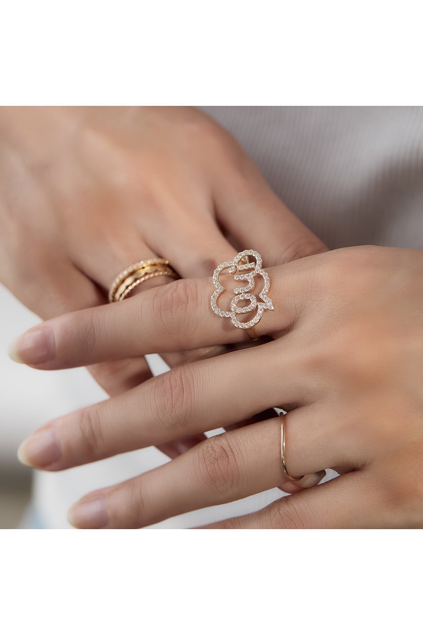 【オールニーク/ALLNIQUE】の【受注生産】【Playful Moko Kobayashi】 Oui ダイヤモンド リング 人気、トレンドファッション・服の通販 founy(ファニー) 　ファッション　Fashion　レディースファッション　Fashion for Women　ジュエリー　Jewelry　コレクション　Collection, Seasonal Line　ダイヤモンド　Diamond, Brilliant Cut　モチーフ　Motif, Design Theme　人気　Popular, Best Seller　other-4|ID: prp329100004557903 ipo3291000000035955204