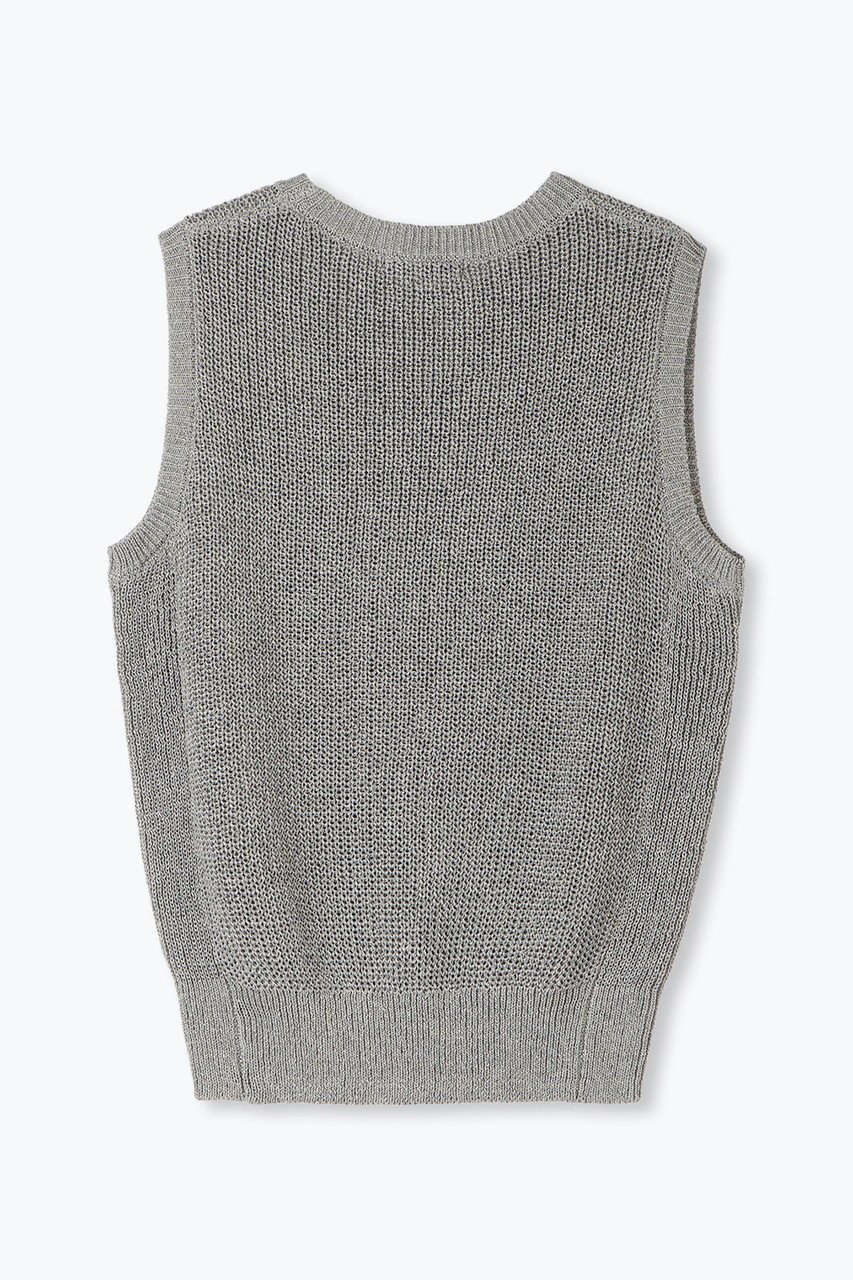 【レリル/lelill】のリサイクルPEギマベスト 人気、トレンドファッション・服の通販 founy(ファニー) 　ファッション　Fashion　レディースファッション　WOMEN　アウター　Coat Outerwear　ジャケット　Jackets　ジャケット　Jacket　ベスト　Vest　夏　Summer　NEW・新作・新着・新入荷　New Arrivals　other-2|ID: prp329100004557916 ipo3291000000032220010