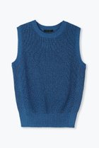 【レリル/lelill】のリサイクルPEギマベスト 人気、トレンドファッション・服の通販 founy(ファニー) ファッション Fashion レディースファッション Fashion for Women トップス・カットソー Cut & Sew Tops ニット Knit Tops & Sweaters ベスト&ジレ / 重ね着スタイル Vests & Gilets カジュアルプルオーバー・ニットトップス Pullovers & Knit Tops / Casual Pullovers 夏 Summer thumbnail ブルー|ID: prp329100004557916 ipo3291000000036003184