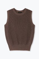 【レリル/lelill】のリサイクルPEギマベスト 人気、トレンドファッション・服の通販 founy(ファニー) ファッション Fashion レディースファッション Fashion for Women トップス・カットソー Cut & Sew Tops ニット Knit Tops & Sweaters ベスト&ジレ / 重ね着スタイル Vests & Gilets カジュアルプルオーバー・ニットトップス Pullovers & Knit Tops / Casual Pullovers 夏 Summer thumbnail ブラウン|ID: prp329100004557916 ipo3291000000036003186
