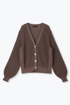 【レリル/lelill】のリサイクルPEギマカーデ 人気、トレンドファッション・服の通販 founy(ファニー) ファッション Fashion レディースファッション WOMEN トップス・カットソー Tops/Tshirt ニット Knit Tops カーディガン Cardigans カーディガン Cardigan 夏 Summer NEW・新作・新着・新入荷 New Arrivals thumbnail ブラウン|ID: prp329100004557917 ipo3291000000032220019
