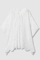 【ハウス オブ ロータス/HOUSE OF LOTUS】のシフリー刺繍ポンチョブラウス 人気、トレンドファッション・服の通販 founy(ファニー) ファッション Fashion レディースファッション WOMEN アウター Coat Outerwear ポンチョ Ponchos トップス・カットソー Tops/Tshirt シャツ/ブラウス Shirts/Blouses ショート Short スカラップ Scalloped スリーブ Sleeve フロント Front ボタニカル Botanical レース Race ワーク Work 夏 Summer NEW・新作・新着・新入荷 New Arrivals |ID:prp329100004559121
