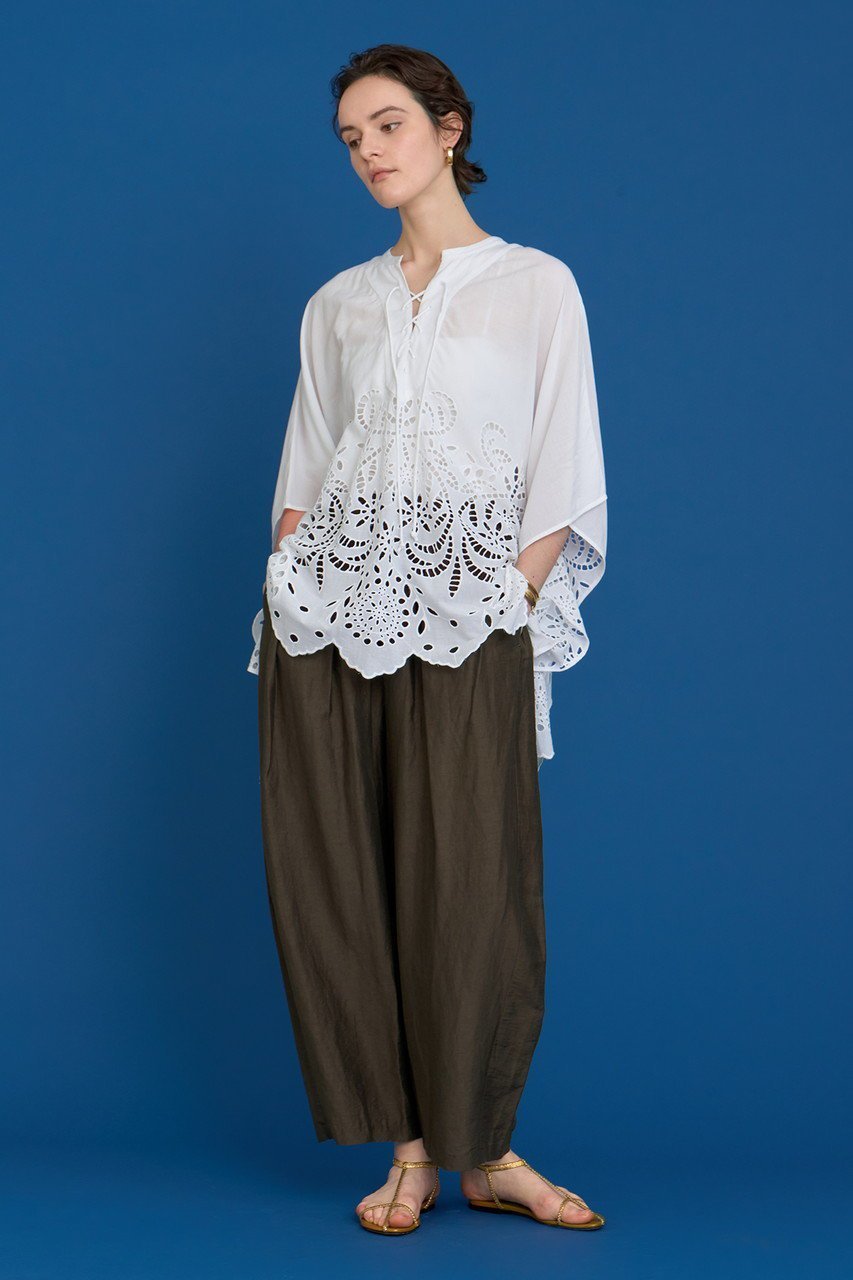【ハウス オブ ロータス/HOUSE OF LOTUS】のスラブリネンバレルパンツ 人気、トレンドファッション・服の通販 founy(ファニー) 　ファッション　Fashion　レディースファッション　Fashion for Women　パンツ　Pants & Trousers　タンブラー　Tumbler, Travel Mug　フォルム　Silhouette, Form　ボックス　Boxy, Box Shape　リネン　Linen, Linen Fabric　リラックス　Relax, Relaxed Fit　other-6|ID: prp329100004559123 ipo3291000000032296490