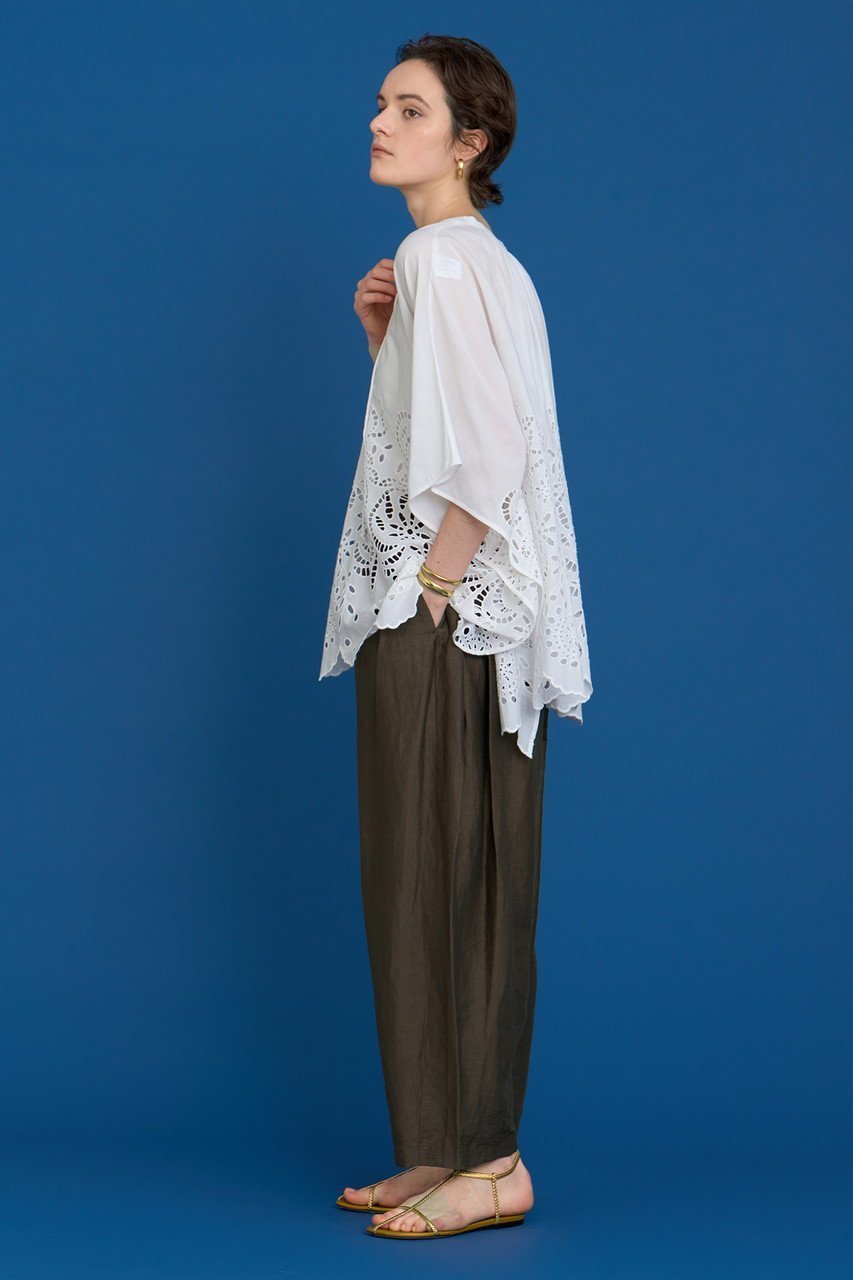 【ハウス オブ ロータス/HOUSE OF LOTUS】のスラブリネンバレルパンツ 人気、トレンドファッション・服の通販 founy(ファニー) 　ファッション　Fashion　レディースファッション　Fashion for Women　パンツ　Pants & Trousers　タンブラー　Tumbler, Travel Mug　フォルム　Silhouette, Form　ボックス　Boxy, Box Shape　リネン　Linen, Linen Fabric　リラックス　Relax, Relaxed Fit　other-7|ID: prp329100004559123 ipo3291000000032296491
