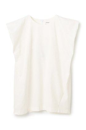 【ベイジ,/BEIGE,】 【5/28 12:00販売開始】SCALA / コットンリネンボリュームスリーブトップス/人気、トレンドファッション・服の通販 founy(ファニー) ファッション Fashion レディースファッション WOMEN トップス・カットソー Tops/Tshirt シャツ/ブラウス Shirts/Blouses ボリュームスリーブ / フリル袖 Volume Sleeve ショート Short シンプル Simple ストレート Straight スリーブ Sleeve デニム Denim フェミニン Feminine |ID:prp329100004559126