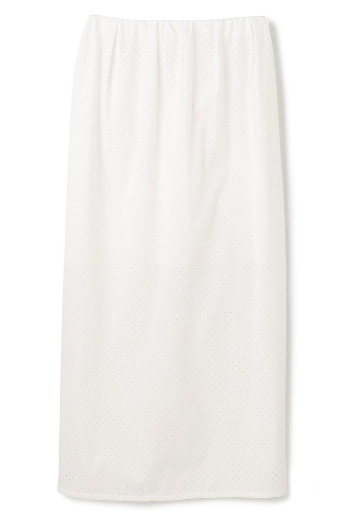 【ベイジ,/BEIGE,】のPICCOLO / パンチングドットIラインスカート/ インテリア・キッズ・メンズ・レディースファッション・服の通販 founy(ファニー) https://founy.com/ ファッション Fashion レディースファッション Fashion for Women スカート Skirts ロングスカート Long Skirts / Maxi & Midi Skirts エアリー Airy Texture ギャザー Gathered, Ruffled ロング Long, Long-Length エレガント 上品 Elegant 夏 Summer 春 Spring S/S・春夏 SS, Spring/Summer, Warm Season |ID: prp329100004559130 ipo3291000000032232808