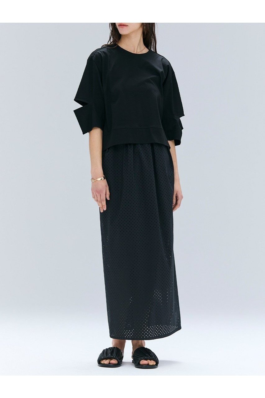 【ベイジ,/BEIGE,】の【5/28 12:00販売開始】PICCOLO / パンチングドットIラインスカート/ 人気、トレンドファッション・服の通販 founy(ファニー) 　ファッション　Fashion　レディースファッション　WOMEN　スカート　Skirt　ロングスカート　Long Skirt　エアリー　Airy　ギャザー　Gather　ロング　Long　エレガント 上品　Elegant　夏　Summer　春　Spring　S/S・春夏　Ss・Spring/Summer　other-3|ID: prp329100004559130 ipo3291000000032232812