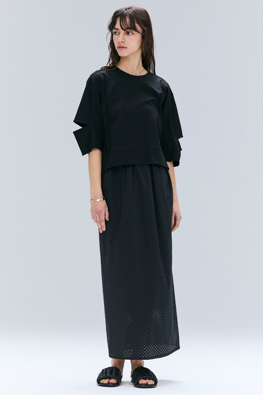 【ベイジ,/BEIGE,】のPICCOLO / パンチングドットIラインスカート/ 人気、トレンドファッション・服の通販 founy(ファニー) ファッション Fashion レディースファッション Fashion for Women スカート Skirts ロングスカート Long Skirts / Maxi & Midi Skirts エアリー Airy Texture ギャザー Gathered, Ruffled ロング Long, Long-Length エレガント 上品 Elegant 夏 Summer 春 Spring S/S・春夏 SS, Spring/Summer, Warm Season other-7|ID: prp329100004559130 ipo3291000000036116221