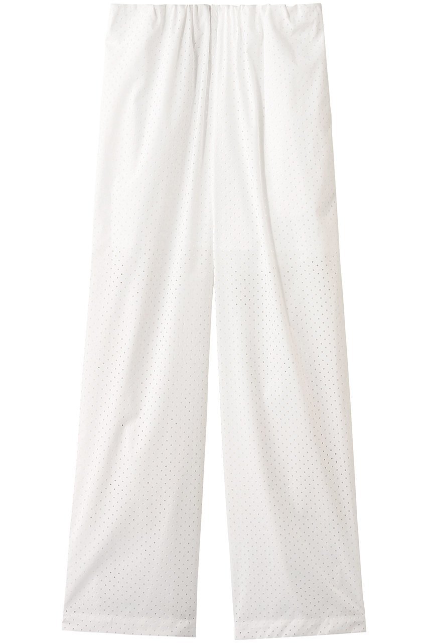 【ベイジ,/BEIGE,】のPICCOLO / パンチングドットイージーワイドパンツ/ インテリア・キッズ・メンズ・レディースファッション・服の通販 founy(ファニー) ファッション Fashion レディースファッション Fashion for Women パンツ Pants & Trousers エアリー Airy Texture カーディガン Cardigan, Knitwear ギャザー Gathered, Ruffled リラックス Relax, Relaxed Fit ロング Long, Long-Length ワイド Wide, Wide Fit エレガント 上品 Elegant 夏 Summer 春 Spring S/S・春夏 SS, Spring/Summer, Warm Season White|ID: prp329100004559131 ipo3291000000035003521