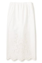 【ベイジ,/BEIGE,】の【5/28 12:00販売開始】GALLERIA / コットンエンブロイダリーIラインスカート/ White|ID:prp329100004559132