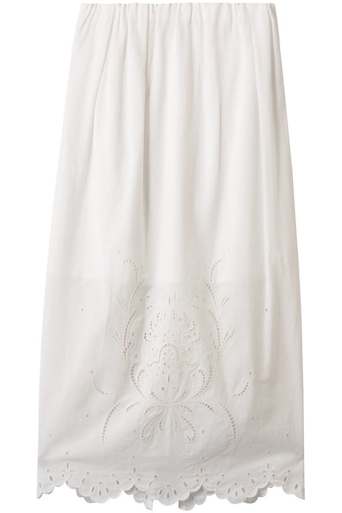 【ベイジ,/BEIGE,】のGALLERIA / コットンエンブロイダリーIラインスカート/ インテリア・キッズ・メンズ・レディースファッション・服の通販 founy(ファニー) https://founy.com/ ファッション Fashion レディースファッション Fashion for Women スカート Skirts ロングスカート Long Skirts / Maxi & Midi Skirts エレガント 上品 Elegant カットソー Cut and Sewn Top ダウン Down, Puffer ロング Long, Long-Length ビジネス 仕事 通勤 Business / Work / Commuting 夏 Summer 春 Spring S/S・春夏 SS, Spring/Summer, Warm Season |ID: prp329100004559132 ipo3291000000035701057