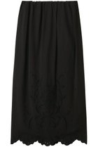 【ベイジ,/BEIGE,】のGALLERIA / コットンエンブロイダリーIラインスカート/ Black|ID: prp329100004559132 ipo3291000000035701061