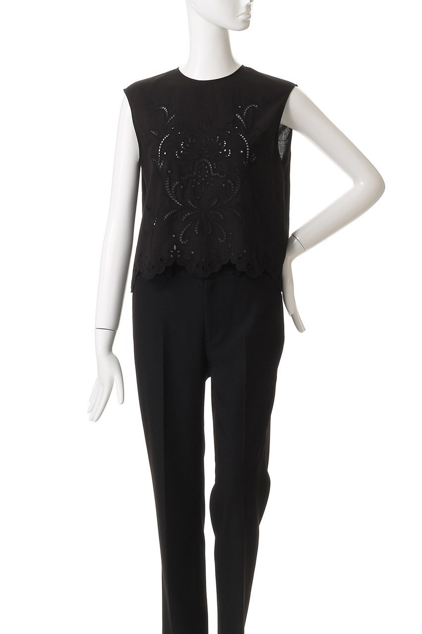 【ベイジ,/BEIGE,】のGALLERIA / コットンエンブロイダリーノースリーブブラウス/ 人気、トレンドファッション・服の通販 founy(ファニー) 　ファッション　Fashion　レディースファッション　Fashion for Women　トップス・カットソー　Cut & Sew Tops　キャミソール&ノースリーブ　Camisoles & Sleeveless Tops　シャツ・ブラウス・オフィスカジュアル　Elegant Blouses & Button-Ups　おすすめ　Recommended / Our Picks　コンパクト　Compact, Small Size　ダウン　Down, Puffer　デニム　Denim, Jeans Material　ノースリーブ　Sleeveless, No-Sleeve　ボックス　Boxy, Box Shape　ワイド　Wide, Wide Fit　エレガント 上品　Elegant　夏　Summer　春　Spring　S/S・春夏　SS, Spring/Summer, Warm Season　other-2|ID: prp329100004559133 ipo3291000000035612966