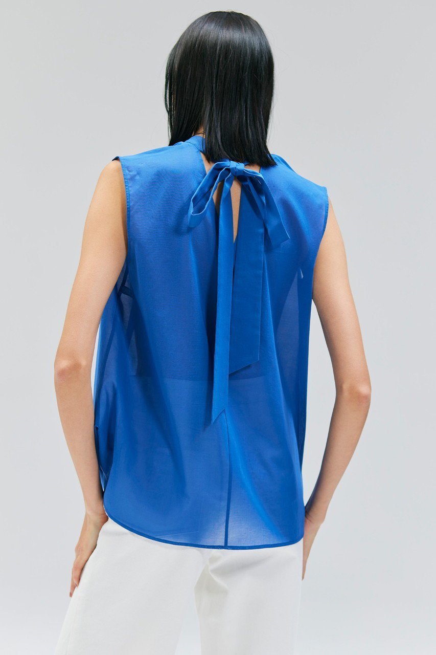 【ベイジ,/BEIGE,】のBAC / コットンバックボウタイノースリーブブラウス/ 人気、トレンドファッション・服の通販 founy(ファニー) 　ファッション　Fashion　レディースファッション　Fashion for Women　トップス・カットソー　Cut & Sew Tops　キャミソール&ノースリーブ　Camisoles & Sleeveless Tops　シャツ・ブラウス・オフィスカジュアル　Elegant Blouses & Button-Ups　バッグ　Bags　インナー　Innerwear　エレガント 上品　Elegant　ジャケット　Jacket, Outerwear　ノースリーブ　Sleeveless, No-Sleeve　リボン　Ribbon, Bow　ビジネス 仕事 通勤　Business / Work / Commuting　other-4|ID: prp329100004559134 ipo3291000000035573848