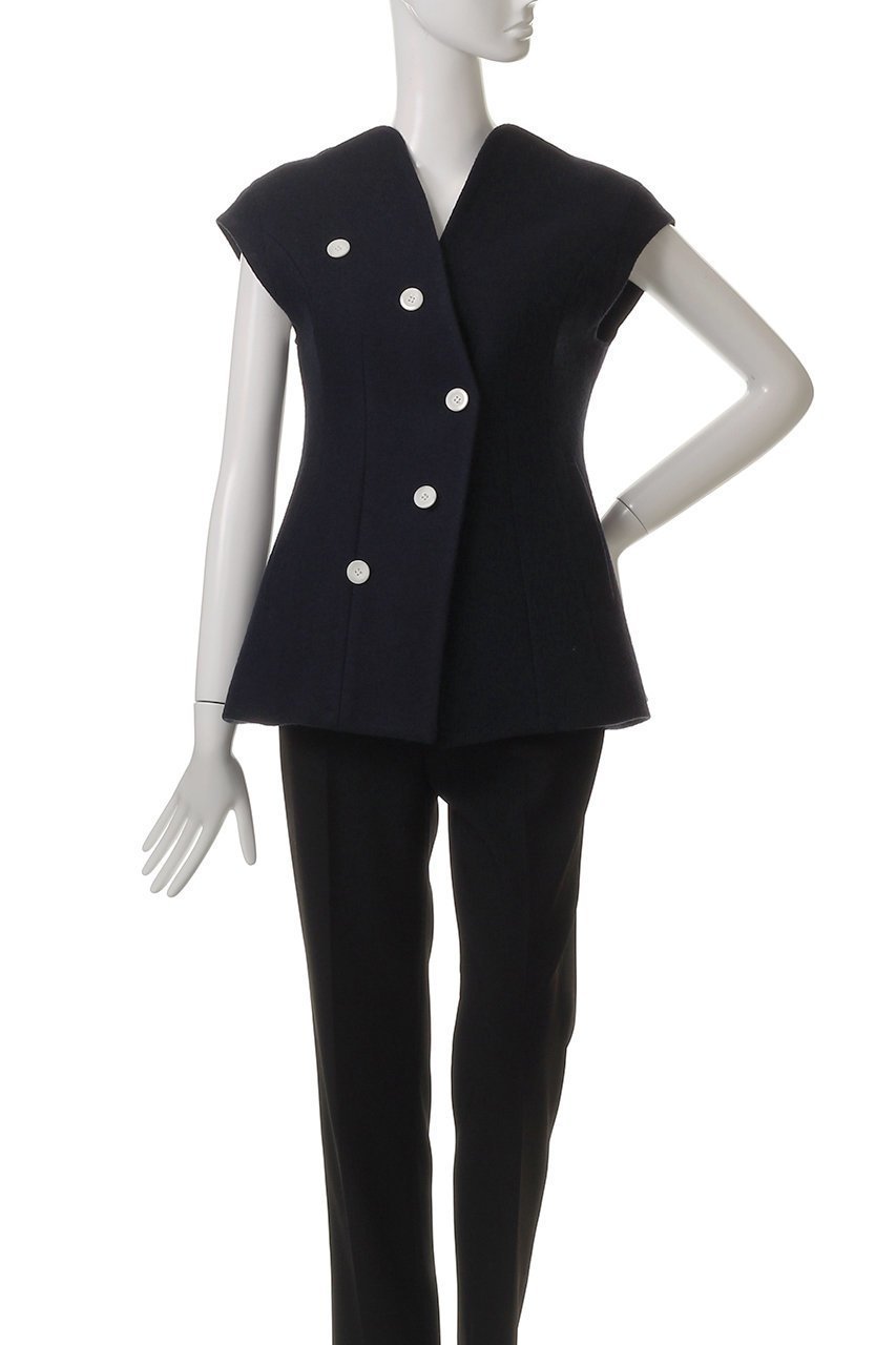 【アキラナカ/AKIRANAKA】のSesilia ジャケット 人気、トレンドファッション・服の通販 founy(ファニー) ファッション Fashion レディースファッション Fashion for Women アウター Coat / Outerwear Collection レディースジャケット・軽アウター Jackets ジャケット Jacket, Outerwear フレア Flare, Flared ベスト Vest, Waistcoat エレガント 上品 Elegant other-2|ID: prp329100004559140 ipo3291000000035488207