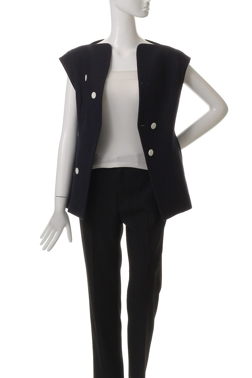 【アキラナカ/AKIRANAKA】のSesilia ジャケット 人気、トレンドファッション・服の通販 founy(ファニー) ファッション Fashion レディースファッション Fashion for Women アウター Coat / Outerwear Collection レディースジャケット・軽アウター Jackets ジャケット Jacket, Outerwear フレア Flare, Flared ベスト Vest, Waistcoat エレガント 上品 Elegant other-7|ID: prp329100004559140 ipo3291000000035488212