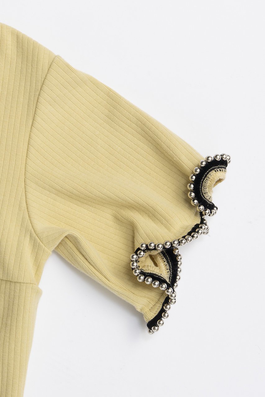 【プランク プロジェクト/PRANK PROJECT】のチェーンヘムトップ / Chain Hem Top 人気、トレンドファッション・服の通販 founy(ファニー) 　ファッション　Fashion　レディースファッション　WOMEN　トップス・カットソー　Tops/Tshirt　シャツ/ブラウス　Shirts/Blouses　ロング / Tシャツ　T-Shirts　カットソー　Cut and Sewn　ウェーブ　Wave　カッティング　Cutting　ショート　Short　スリーブ　Sleeve　チェーン　Chain　デニム　Denim　夏　Summer　NEW・新作・新着・新入荷　New Arrivals　other-3|ID: prp329100004559144 ipo3291000000032232923
