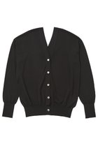 【ザ ストア バイ シー/THE STORE by C】のダブルVネックカーディガン ブラック|ID: prp329100004559145 ipo3291000000032232931