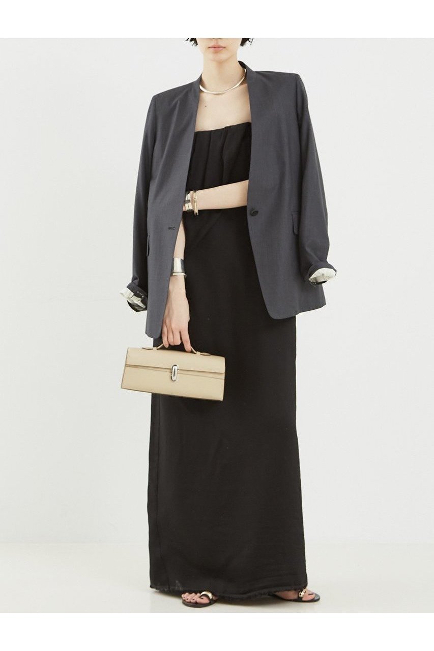 【ザ ストア バイ シー/THE STORE by C】のドレーピングドレス 人気、トレンドファッション・服の通販 founy(ファニー) 　ファッション　Fashion　レディースファッション　WOMEN　ワンピース　Dress　ドレス　Party Dresses　チュニック　Tunic　おすすめ　Recommend　エレガント 上品　Elegant　シルク　Silk　ジャケット　Jacket　チュニック　Tunic　ドレス　Dress　ドレープ　Drape　フランス　France　ロング　Long　NEW・新作・新着・新入荷　New Arrivals　other-4|ID: prp329100004559146 ipo3291000000032232944