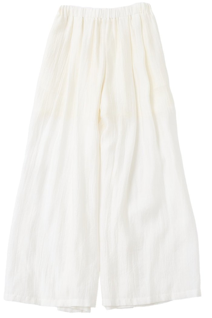 【ザ ストア バイ シー/THE STORE by C】のワイドギャザーパンツ インテリア・キッズ・メンズ・レディースファッション・服の通販 founy(ファニー) https://founy.com/ ファッション Fashion レディースファッション Fashion for Women パンツ Pants & Trousers エレガント 上品 Elegant ギャザー Gathered, Ruffled シアー Sheer, See-Through シルク Silk, 100% Silk フランス France, French |ID: prp329100004559147 ipo3291000000032813993