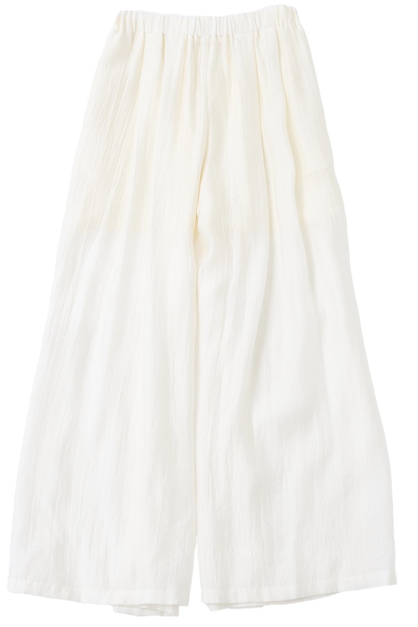 【ザ ストア バイ シー/THE STORE by C】のワイドギャザーパンツ 人気、トレンドファッション・服の通販 founy(ファニー) 　ファッション　Fashion　レディースファッション　Fashion for Women　パンツ　Pants & Trousers　エレガント 上品　Elegant　ギャザー　Gathered, Ruffled　シアー　Sheer, See-Through　シルク　Silk, 100% Silk　フランス　France, French　 other-1|ID: prp329100004559147 ipo3291000000036046788