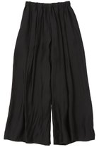 【ザ ストア バイ シー/THE STORE by C】のワイドギャザーパンツ ブラック|ID:prp329100004559147