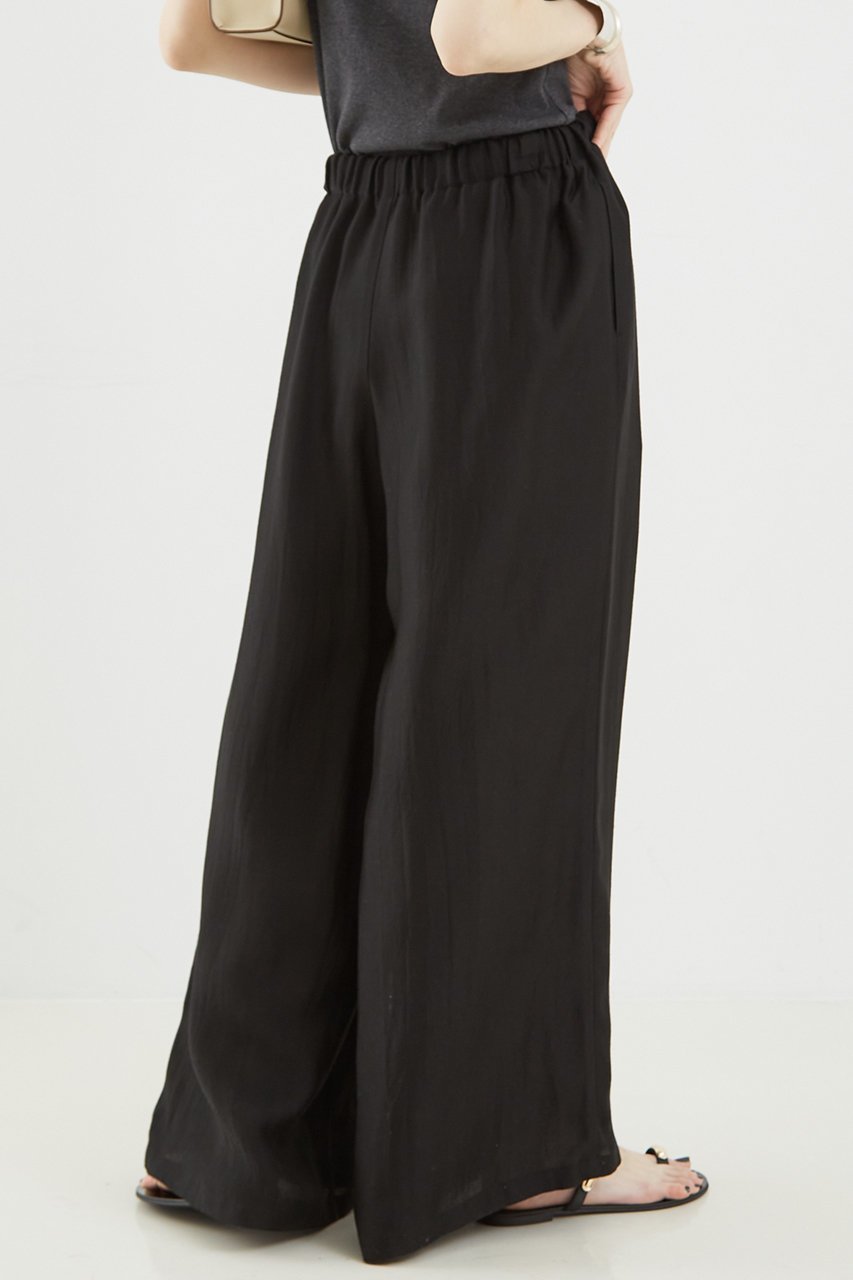 【ザ ストア バイ シー/THE STORE by C】のワイドギャザーパンツ 人気、トレンドファッション・服の通販 founy(ファニー) 　ファッション　Fashion　レディースファッション　Fashion for Women　パンツ　Pants & Trousers　エレガント 上品　Elegant　ギャザー　Gathered, Ruffled　シアー　Sheer, See-Through　シルク　Silk, 100% Silk　フランス　France, French　other-2|ID: prp329100004559147 ipo3291000000036103908
