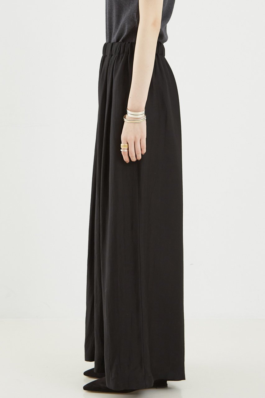 【ザ ストア バイ シー/THE STORE by C】のワイドギャザーパンツ 人気、トレンドファッション・服の通販 founy(ファニー) 　ファッション　Fashion　レディースファッション　Fashion for Women　パンツ　Pants & Trousers　エレガント 上品　Elegant　ギャザー　Gathered, Ruffled　シアー　Sheer, See-Through　シルク　Silk, 100% Silk　フランス　France, French　other-6|ID: prp329100004559147 ipo3291000000036103912