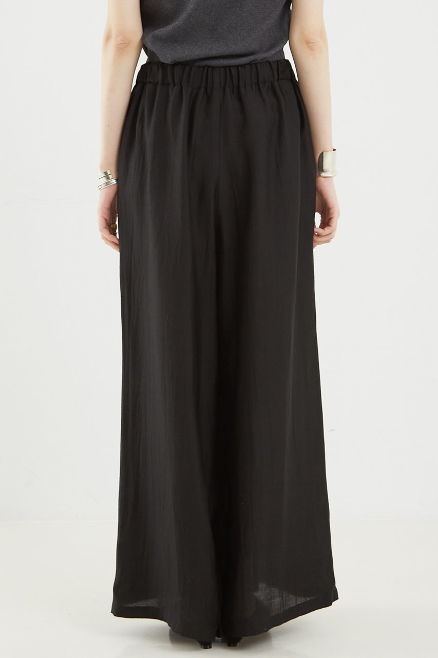 【ザ ストア バイ シー/THE STORE by C】のワイドギャザーパンツ 人気、トレンドファッション・服の通販 founy(ファニー) 　ファッション　Fashion　レディースファッション　Fashion for Women　パンツ　Pants & Trousers　エレガント 上品　Elegant　ギャザー　Gathered, Ruffled　シアー　Sheer, See-Through　シルク　Silk, 100% Silk　フランス　France, French　other-7|ID: prp329100004559147 ipo3291000000036103913