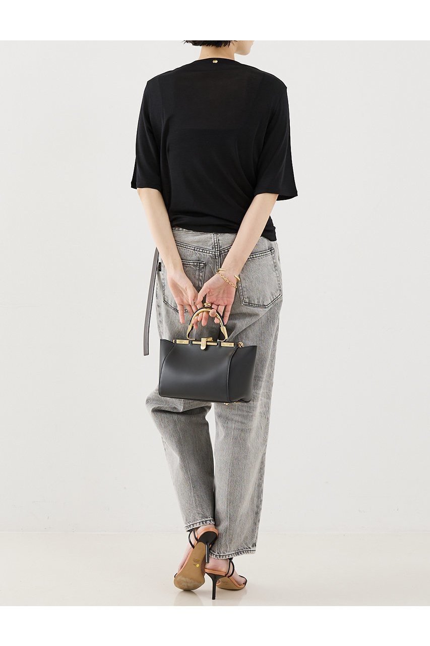 【ザ ストア バイ シー/THE STORE by C】のウォッシャブルシルクTee 人気、トレンドファッション・服の通販 founy(ファニー) 　ファッション　Fashion　レディースファッション　WOMEN　トップス・カットソー　Tops/Tshirt　シャツ/ブラウス　Shirts/Blouses　ロング / Tシャツ　T-Shirts　カットソー　Cut and Sewn　エレガント 上品　Elegant　ショート　Short　シルク　Silk　スリーブ　Sleeve　センター　Center　ドレープ　Drape　プレート　Plate　NEW・新作・新着・新入荷　New Arrivals　洗える　Washable　other-4|ID: prp329100004559148 ipo3291000000032232962