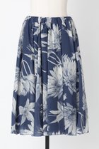 【オーヴィル/EAUVIRE】のギャザーフレアスカート 人気、トレンドファッション・服の通販 founy(ファニー) ファッション Fashion レディースファッション Fashion for Women スカート Skirts Aライン・フレアスカート A-Line & Flared Skirts おすすめ Recommended / Our Picks イタリア Italy オーガンジー Organza Fabric ギャザー Gathered, Ruffled シルク Silk, 100% Silk セットアップ Set-Up, Coordinated Outfit フレア Flare, Flared プリント Print, Printed Pattern エレガント 上品 Elegant 再入荷 Restock / Back in Stock 別注 Limited Edition, Custom Order thumbnail ネイビー|ID: prp329100004559149 ipo3291000000032814266