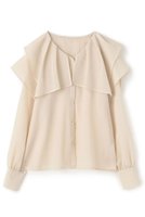 【エストラータ/STRATA】のシアーフリルブラウス 人気、トレンドファッション・服の通販 founy(ファニー) ファッション Fashion レディースファッション WOMEN トップス・カットソー Tops/Tshirt シャツ/ブラウス Shirts/Blouses サマー Summer シアー Sheer シンプル Simple スリーブ Sleeve デニム Denim バランス Balance フェミニン Feminine フリル Frills フレア Flare ボトム Bottom ロング Long 再入荷 Restock/Back In Stock/Re Arrival おすすめ Recommend |ID:prp329100004560490