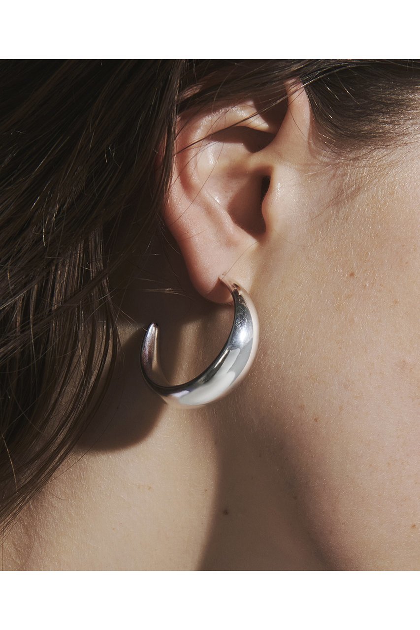 【クイップ クエイント/quip queint】のchunky hoop ピアス 人気、トレンドファッション・服の通販 founy(ファニー) 　ファッション　Fashion　レディースファッション　Fashion for Women　ジュエリー　Jewelry　ファッションリング　Fashion Rings　イヤリング・フープ・ドロップタイプ　Hoop, Drop & Clip Earrings　イヤリング　Earrings　クール　Cool, Chic　シルバー　Silver, Metallic Silver　セットアップ　Set-Up, Coordinated Outfit　デコルテ　Décolleté, Neckline　フォルム　Silhouette, Form　フープ　Hoop, Hoop Earrings　リラックス　Relax, Relaxed Fit　other-2|ID: prp329100004560498 ipo3291000000032243956